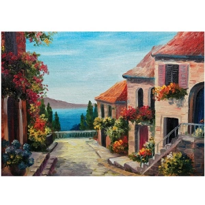 KESKİN 34x49 500 PARÇA PUZZLE/YAPBOZ TAŞ EVLER