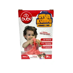 BU-BU OYUN KUMU 500 GR.KIRMIZI BUBU- KU0006