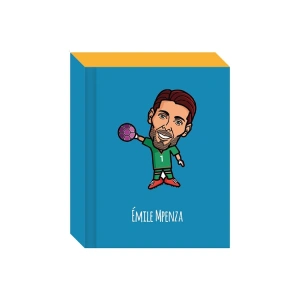 LİLAMOR MİNİ ÇİZGİSİZ NOT DEFTERİ 4x5cm 120 SAYFA - FUTBOL