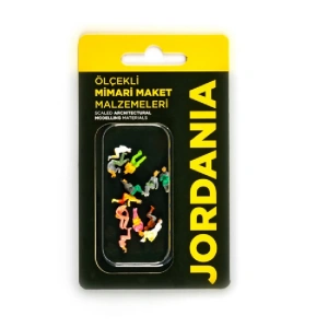 JORDANIA MAKET JE01-İBO1100 BOYALI İNSAN OTURAN 1/100
