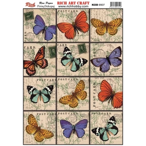 RİCH 8507 PİRİNÇ DEKOPAJ KAĞIDI