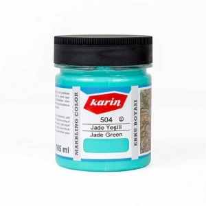 KARİN EBRU BOYASI JADE YEŞİLİ 504 105ml.