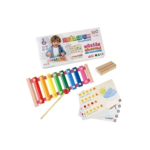 HİQ TOYS AKY-IM0285 AHŞAP 8Lİ KSİLOFON