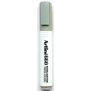 ARTLINE EK- 660 KESİK UÇ 1.0-4.0mm  HIGHLIGHTER FOSFORLU KALEM PASTEL GREY