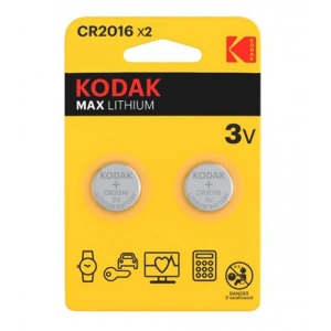 KODAK 2CR2016 3V MAX LİTYUM PARA (DÜĞME) PİL  2Lİ