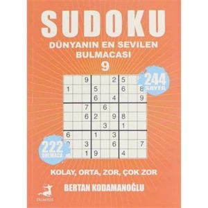 SUDOKU DÜNYANIN EN SEVİLEN BULMACASI - 9
