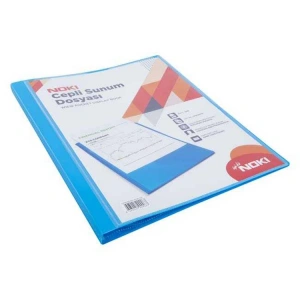 NOKI SUNUM DOSYASI CEPLİ 10LU MAVİ