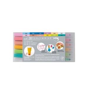 ZIG CLEAN COLOR ÇİFT UÇLU DOT KALEM TC-6100/12V 12Lİ