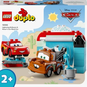 LEGO DUPLO 10996 DISNEY PIXAR ŞİMŞEK MCQUEEN VE MATERİN OTO YIKAMA EĞLENCESİ  29 PARÇA