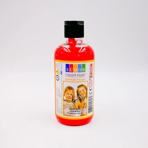 SÜDOR PARMAK BOYASI 250 ML VERMİYON - SD8008-04