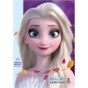 DİSNEY KARLAR ÜLKESİ ÇIKARTMA HEDİYELİ BOYAMA KİTABI