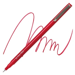MARVY LE FINE PEN 4300-2 EKSTRA FINE UÇ KALEM METAL KLİPS- RED