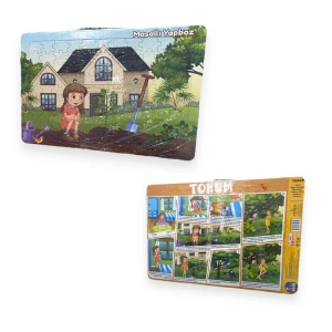 LİLART LAPK-0076 MASALLI PUZZLE/YAPBOZ TOHUM  99 PARÇA 24x34cm