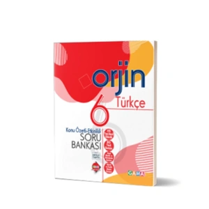 GAMA 6. SINIF ORJİN TÜRKÇE KONU ÖZETLİ-ETKİNLİKLİ SORU BANKASI