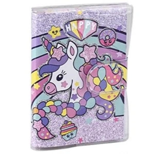 MİKRO NT-105 MAGIC UNICORN PVC KAPAKLI CIRTLI ÇİZGİLİ NOT DEFTERİ