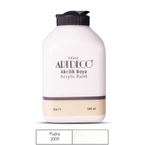 ARTDECO 070L-3009 AKRİLİK BOYA 500 ML. PUDRA