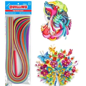 KUMTOYS KM5033 QUILLING KAĞIDI KAĞIT KIVIRMA SANATI İNCE 5 MM.