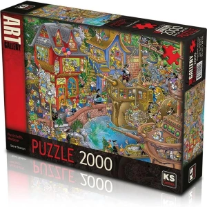 KS GAMES 22504 PONTCHEFFS HARBOUR 96x68cm YAPBOZ/PUZZLE 2000 PARÇA