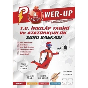 NARTEST 8. SINIF POWER-UP T.C İNKILAP TARİHİ VE ATATÜRKÇÜLÜK SORU BANKASI