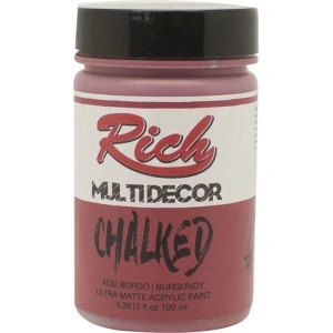 RİCH MDC-100-4532 MULTİ DECOR CHALKED 100 CC BORDO