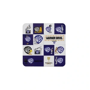 MACMUG BAL-381136 WB 100 KARE LOGO MAVİ BARDAK ALTLIĞI