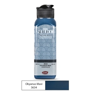 ARTDECO 3634 AKRİLİK BOYA 140 ML. OKYANUS MAVİ
