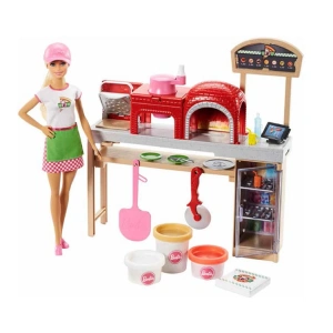 MATTEL FHR09 BARBIE PİZZA YAPIYOR OYUN SETİ