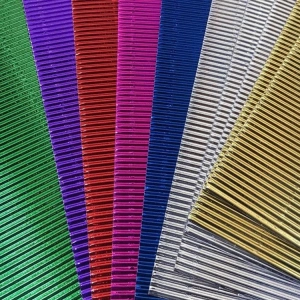 FİMA LETS OLUKLU MUKAVVA METALİK RENKLER 50x70 cm RULO TEKLİ