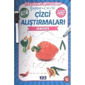 SEBZELER - ÇİZGİ ÇALIŞMALARI