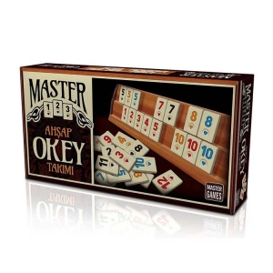 MASTER GAMES T95 AHŞAP OKEY TAKIMI