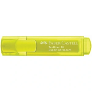 FABER CASTELL  TEXTLINER 46 FOSFORLU SARI 1546