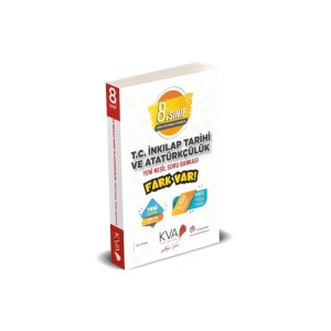 KORAY VAROL AKADEMİ 8. SINIF T.C İNKILAP TARİHİ VE ATATÜRKÇÜLÜK YENİ NESİL SORU BANKASI FARK VAR