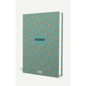 KORİDOR NOTEBOOK 14X20cm BEZ CİLT KAPAKLI ÇİZGİLİ DEFTER - 20