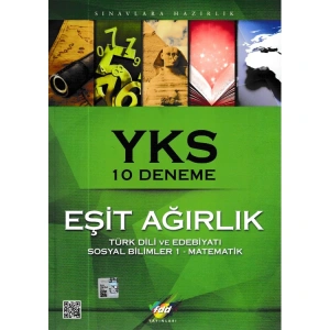 FDD YKS EŞİT AĞIRLIK TÜRK DİLİ VE EDEBİYATI-SOSYAL BİLİMLER 1-MATEMATİK 10 DENEME