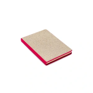 VICTORIAS JOURNALS DIAMOND 2058 SERT KAPAK A5 100gr.160 SYF. ÇİZGİLİ DEFTER KIRMIZI-ALTIN