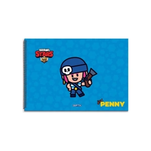 GIPTA BRAWL STARS 17X24 SPİRALLİ RESİM DEFTERİ  15 YP.