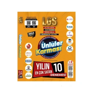 ÜNLÜLER KARMASI 2024 LGS GENEL 10 DENEME SINAVI