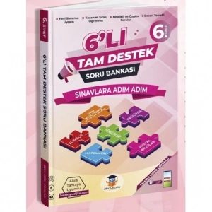 ZEKA KÜPÜ 6.SINIF 6LI TAM DESTEK SORU BANKASI