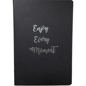 LİZY IVORY SİYAH KAPAK 40 YP.ÇİZGİLİ DEFTER SYH13