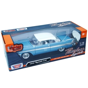 VARDEM  73115TC  MOTOR MAX 1:18 SÜRTMELİ METAL ARABA 1958 PLYMOUTH FURY