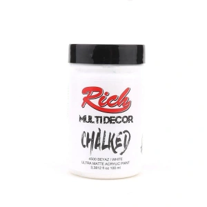 RİCH MDC-100-4500 MULTİ DECOR CHALKED 100 CC BEYAZ