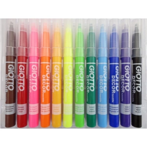 GIOTTO DECOR TEKSTİL KALEMİ - TEKLİ