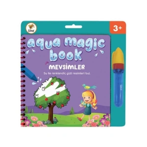 LİNO TFL-1005 AQUA MAGIC BOOK MEVSİMLER (SİHİRLİ BOYAMA KİTABI)
