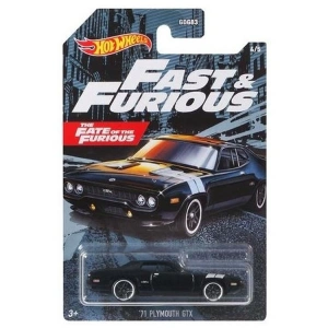 MATTEL GYN28  HOTWHEELS FAST& FURIOS ARABALAR 71 PLYMOUTH GRP57