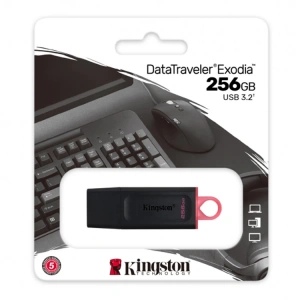 KINGSTON DATATRAVELER EXODIA DTX/256GB USB 3.2 FLASH BELLEK
