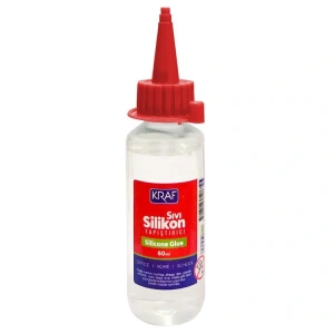 KRAF 802G SIVI SİLİKON YAPIŞTIRICI 60ml  - TEKLİ
