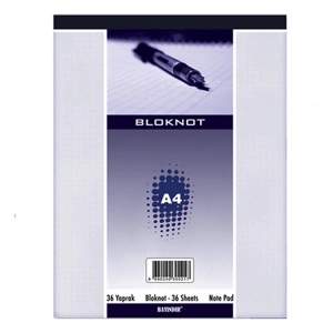 BAYINDIR A4  BLOKNOT 36YP KARELİ