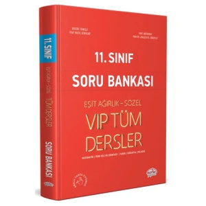 EDİTÖR 11. SINIF VIP TÜM DERSLER EŞİT AĞIRLIK SÖZEL SORU BANKASI