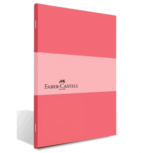 FABER CASTELL PASTEL PP KAPAK DİKİŞLİ A5 60 YP. KARELİ DEFTER