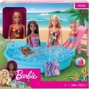 MATTEL GHL91 BARBIE VE EĞLENCELİ HAVUZU